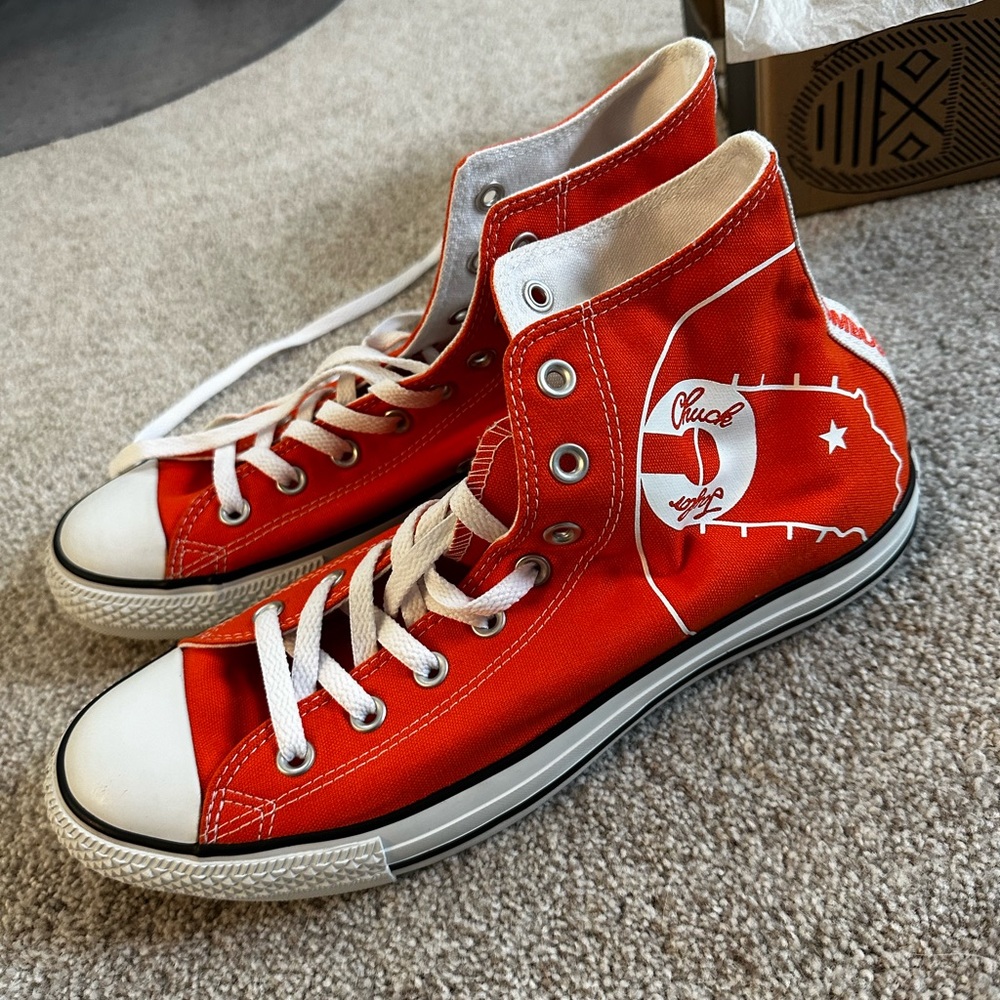 Limited-edition Chuck Taylors honoring his Indiana hometown